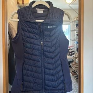 Columbia Dark Blue Quilted Vest